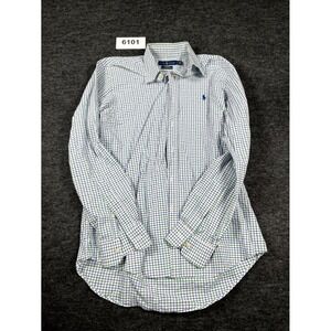 Ralph Lauren Shirt Mens Medium Multicolor Check Classic Fit Collar Button Down